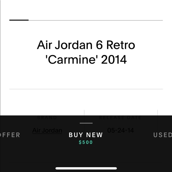 jordan carmine sz. 11 men’s - Picture 6 of 6